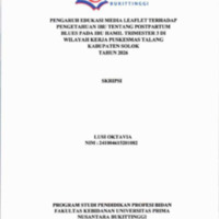 <a href="/items/browse?advanced%5B0%5D%5Belement_id%5D=50&advanced%5B0%5D%5Btype%5D=is+exactly&advanced%5B0%5D%5Bterms%5D=PENGARUH+EDUKASI+MEDIA+LEAFLET+TERHADAP+PENGETAHUAN+IBU+TENTANG+POSTPARTUM+BLUES+PADA+IBU+HAMIL+TRIMESTER+3+DI+WILAYAH+KERJA+PUSKESMAS+TALANG+KABUPATEN+SOLOK+TAHUN+2026%0D%0A">PENGARUH EDUKASI MEDIA LEAFLET TERHADAP PENGETAHUAN IBU TENTANG POSTPARTUM BLUES PADA IBU HAMIL TRIMESTER 3 DI WILAYAH KERJA PUSKESMAS TALANG KABUPATEN SOLOK TAHUN 2026<br /><br />
</a>